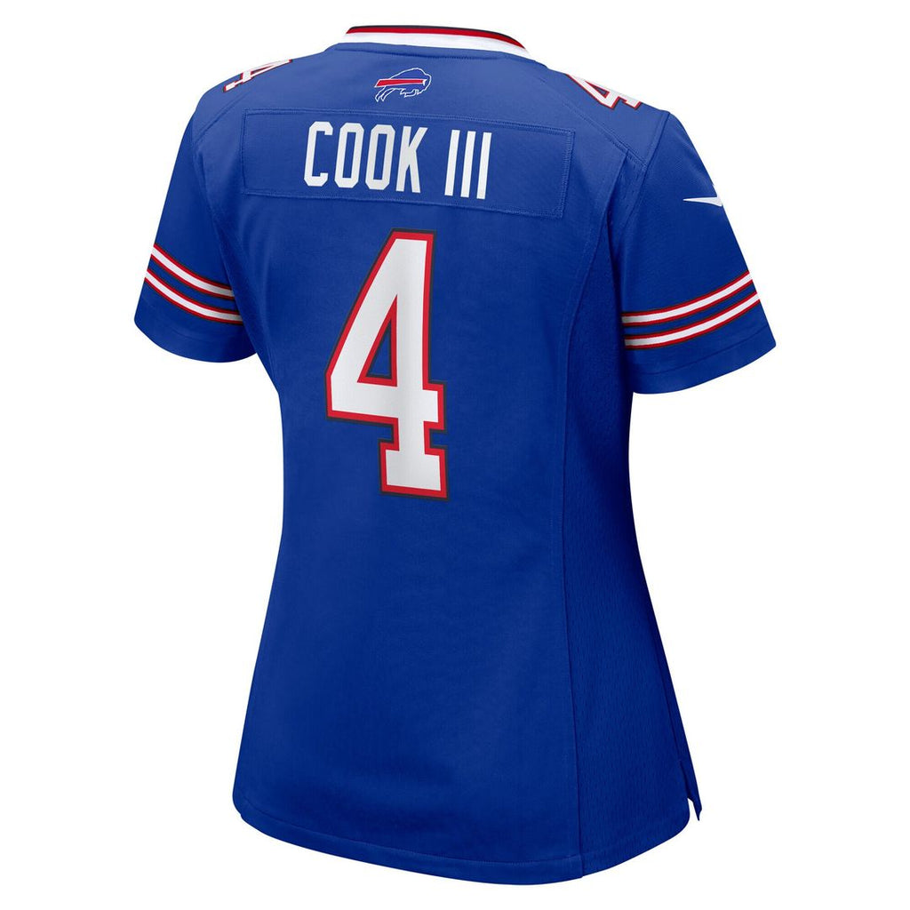 James Cook III Buffalo Bills Nike Women's Team Game Jersey - Royal