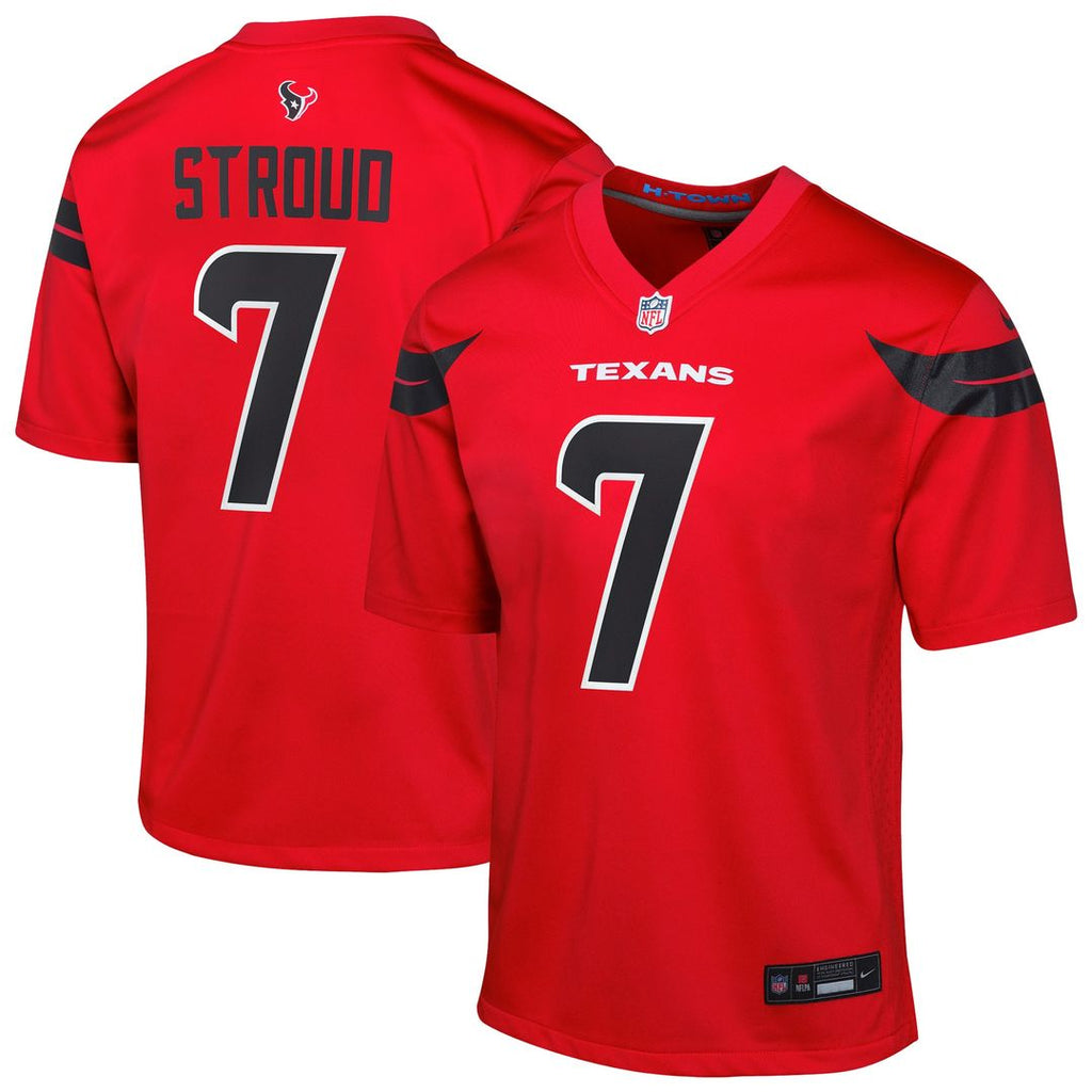 C.J. Stroud Houston Texans Nike Youth Game Jersey - Red