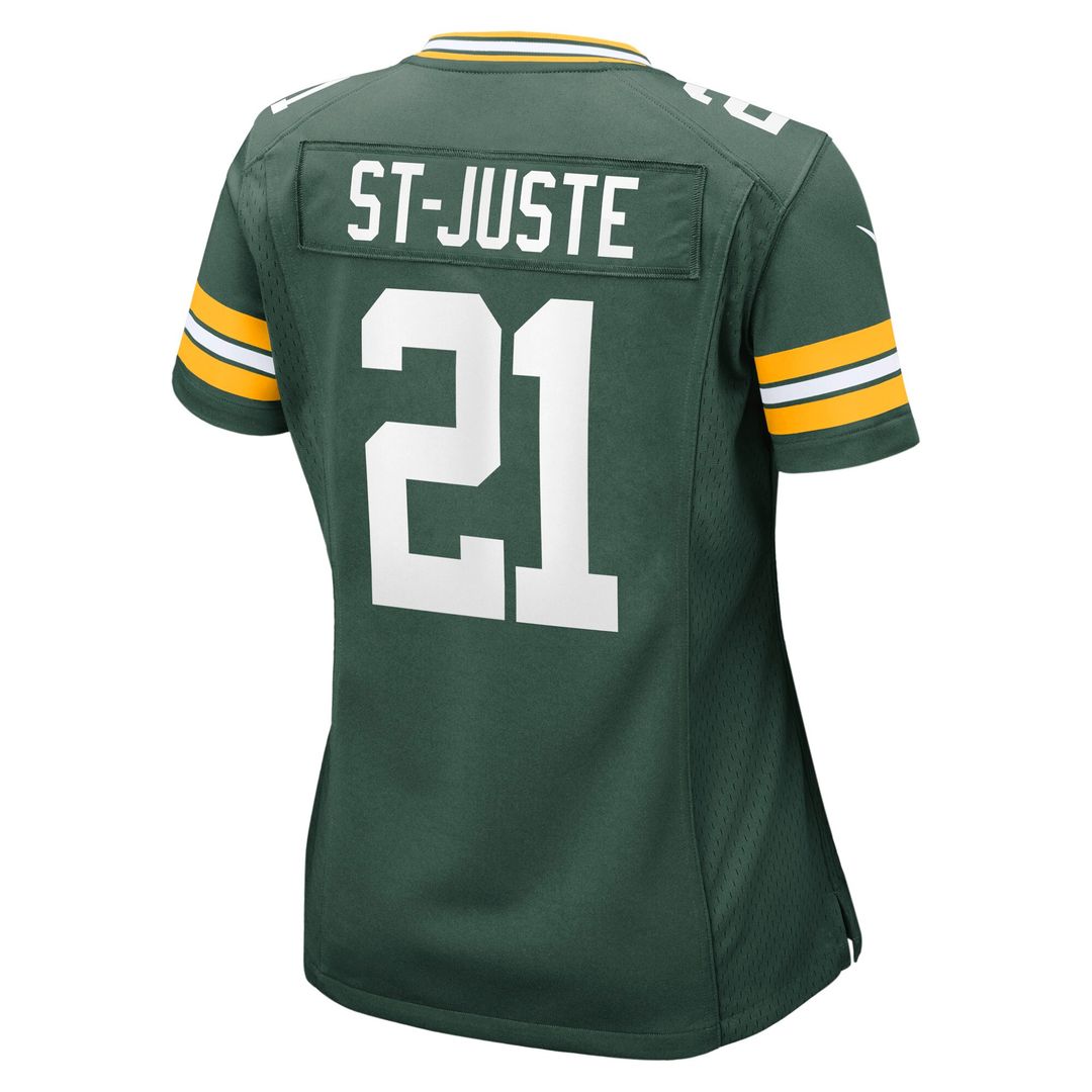 Benjamin St-Juste Green Bay Packers Nike Women's Team Game Jersey -  Green
