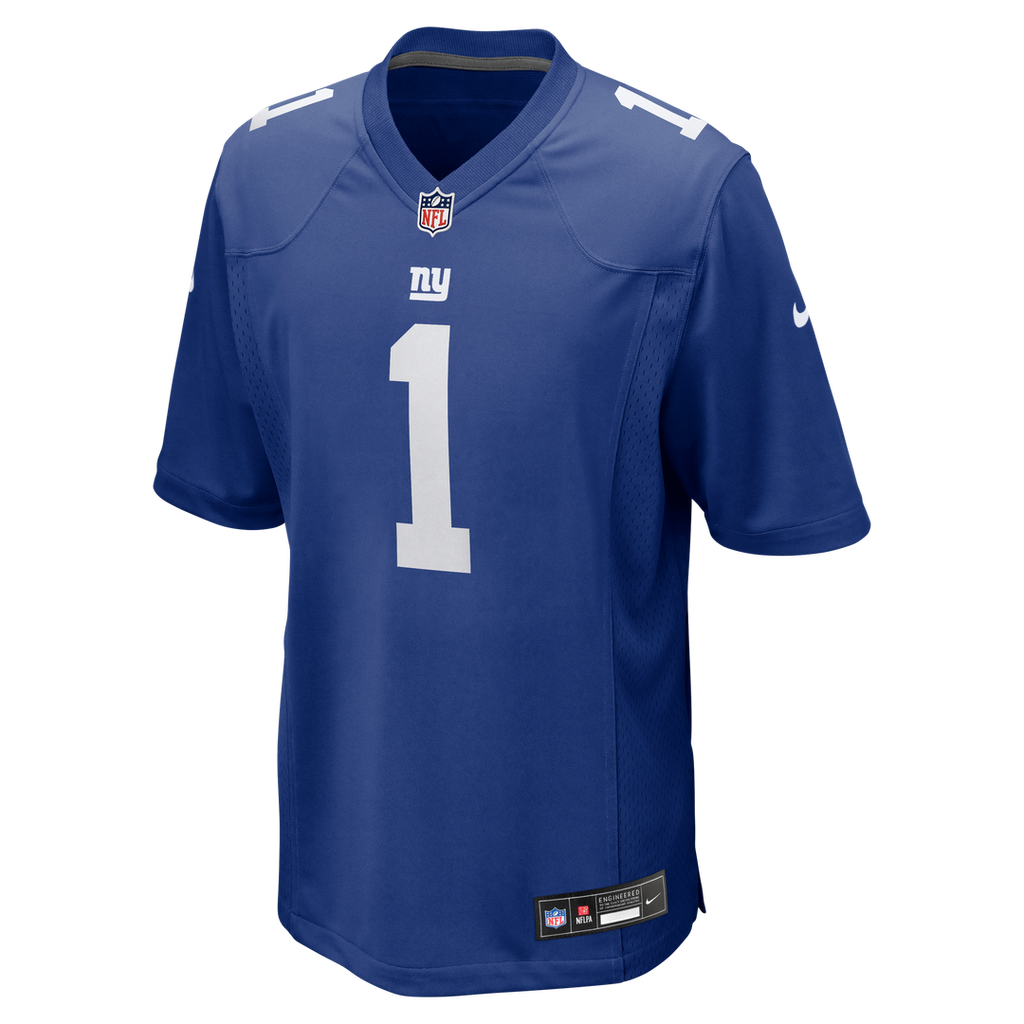 Malik Nabers New York Giants Nike Alternate Game Jersey - Century Red