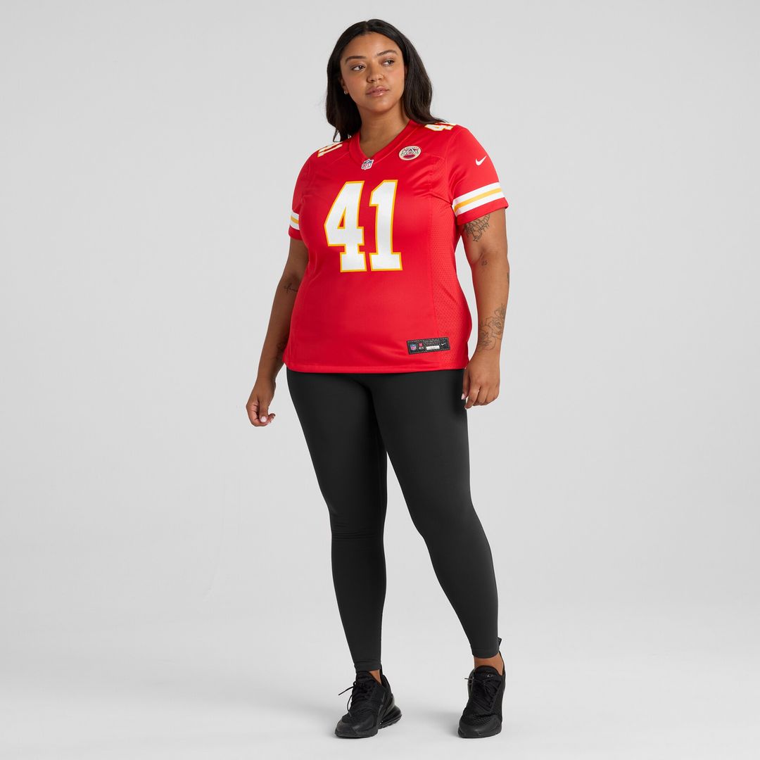 James Winchester Kansas City Chiefs Nike Women's Game Jersey - Red