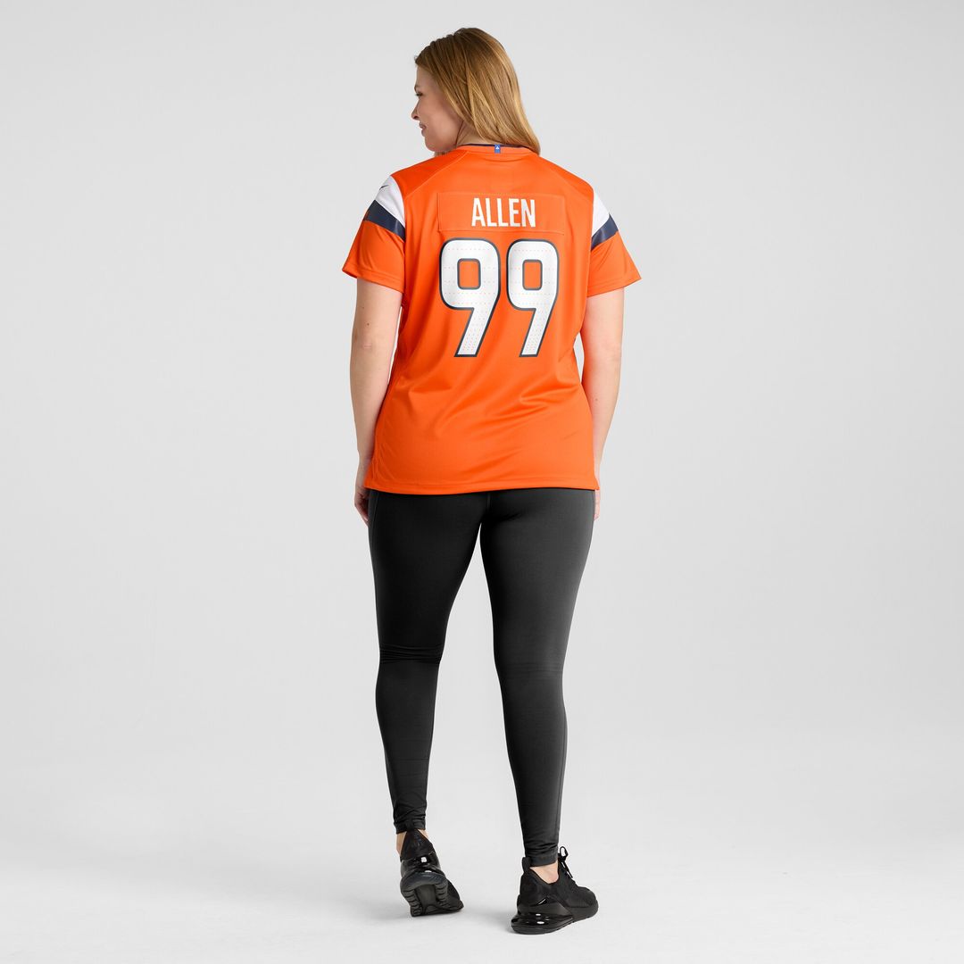 Zach Allen Denver Broncos Nike Women's Team Game Jersey -  Orange