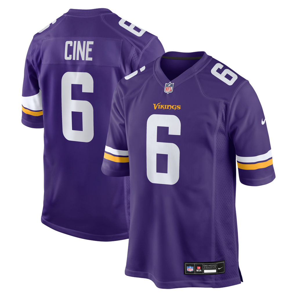 Lewis Cine Minnesota Vikings Nike Game Player Jersey - Purple