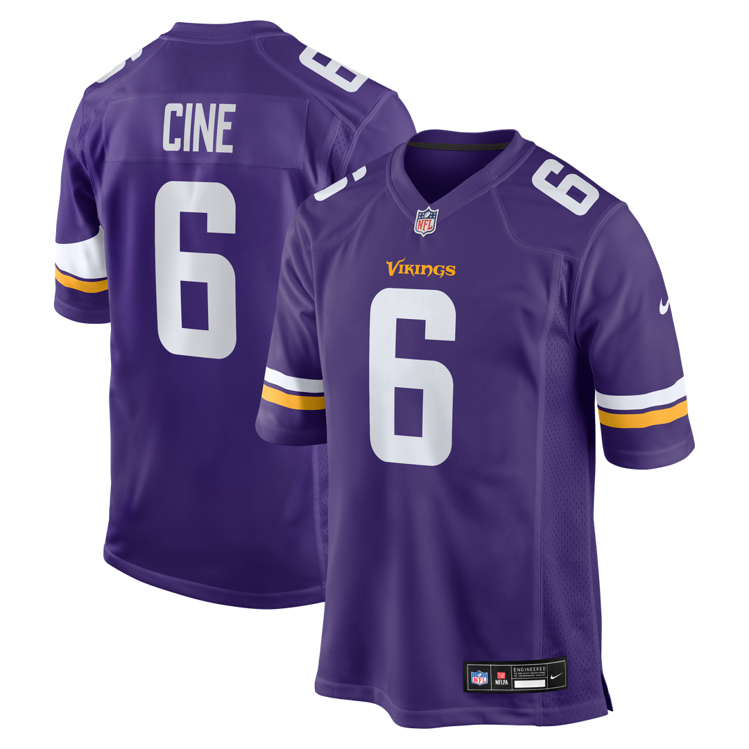 Lewis Cine Minnesota Vikings Nike Game Player Jersey - Purple