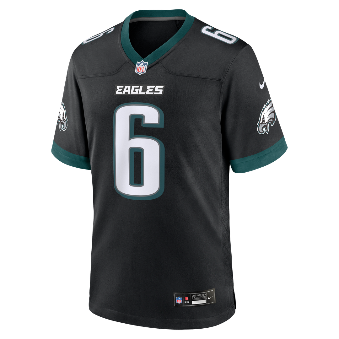 DeVonta Smith Philadelphia Eagles Nike Team Game Jersey -  Midnight Green