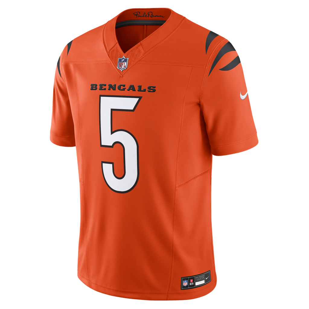 Tee Higgins Cincinnati Bengals Nike Vapor F.U.S.E. Limited Jersey - Orange