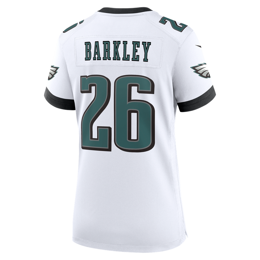 Saquon Barkley Philadelphia Eagles Nike Women's Game Jersey -  White