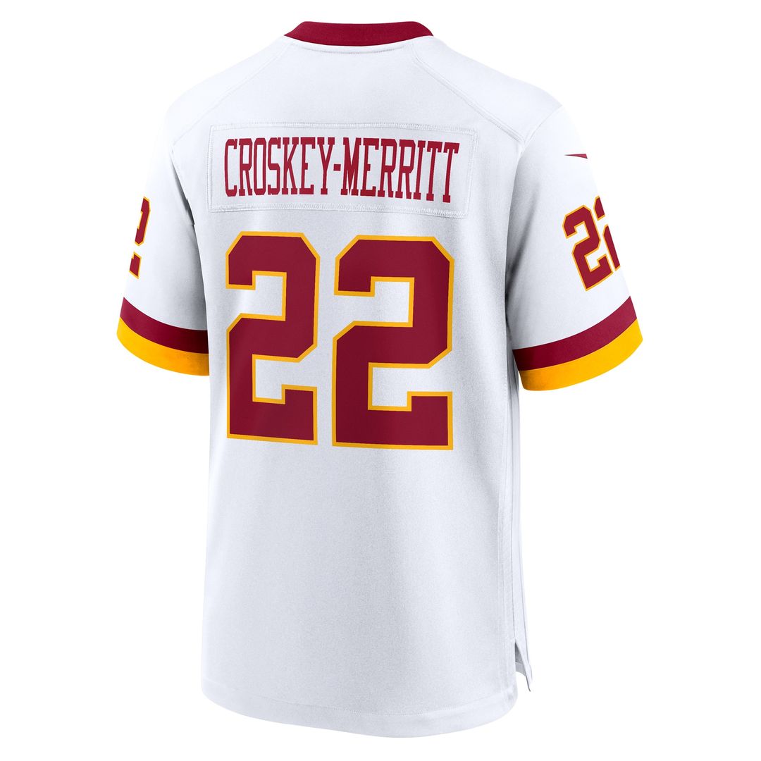 Jacory Croskey-Merritt Washington Commanders Nike Game Jersey - Burgundy
