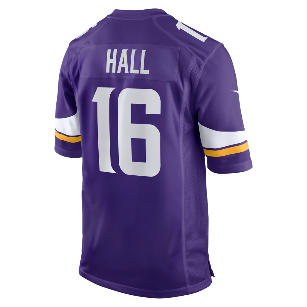 Jaren Hall Minnesota Vikings Nike  Game Jersey -  Purple