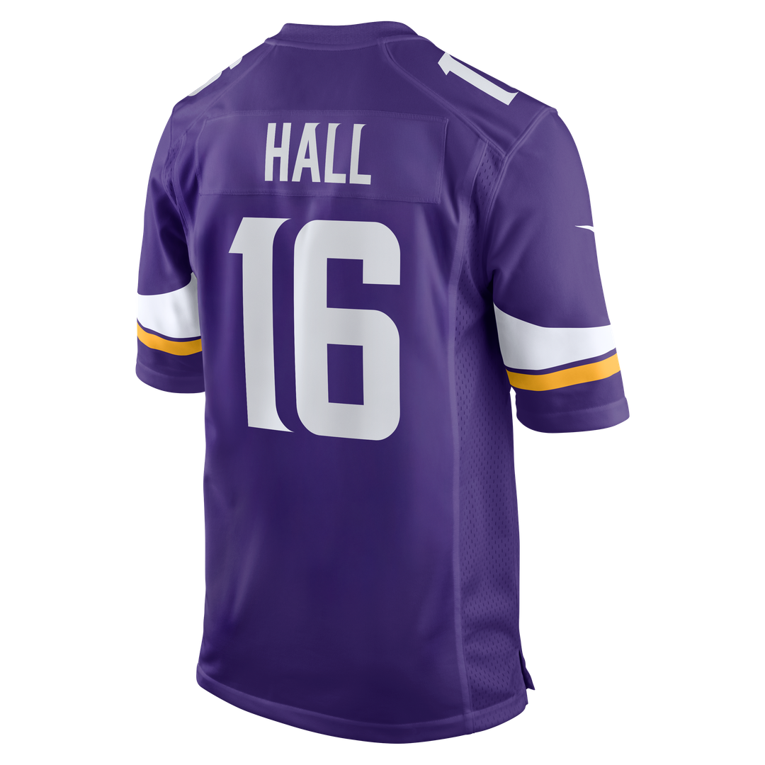 Jaren Hall Minnesota Vikings Nike  Game Jersey -  Purple