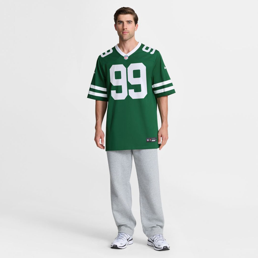 T'Vondre Sweat New York Jets Nike Team Game Jersey - Legacy Green