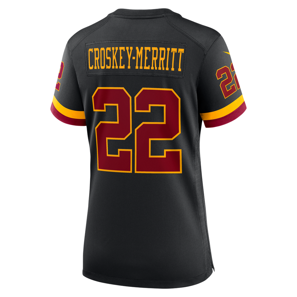 Jacory Croskey-Merritt Washington Commanders Nike Women's Game Super Bowl Era Jersey - White