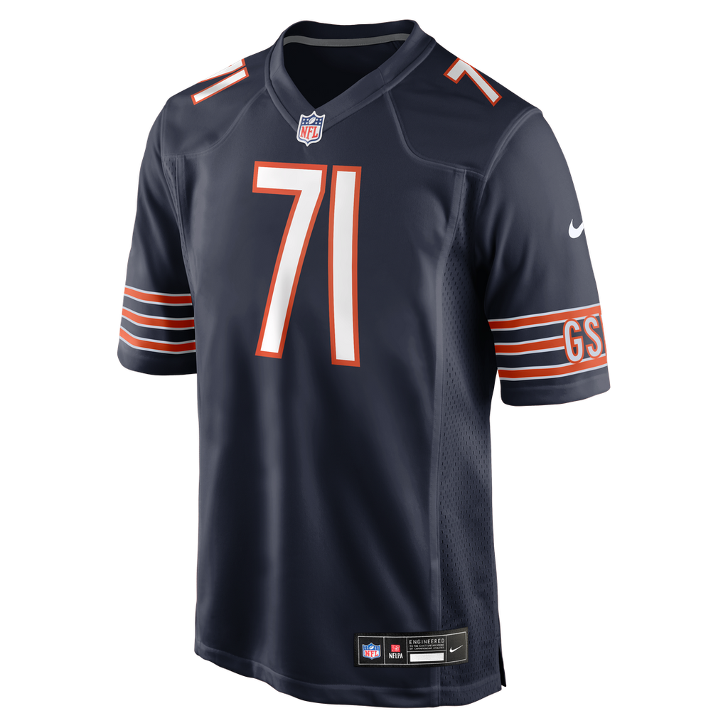 Ryan Bates Chicago Bears Nike  Game Jersey -  Navy
