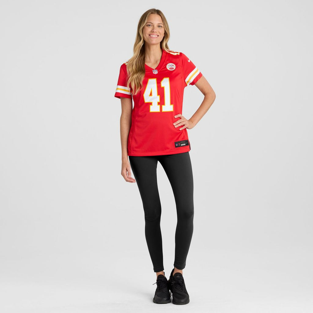 James Winchester Kansas City Chiefs Nike Women's Game Jersey - Red