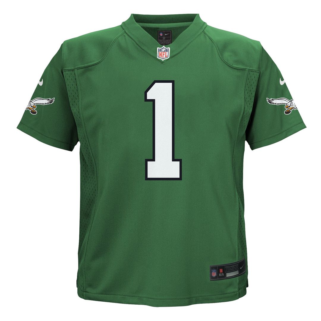 Jalen Hurts Philadelphia Eagles Nike Toddler Game Jersey - Midnight Green