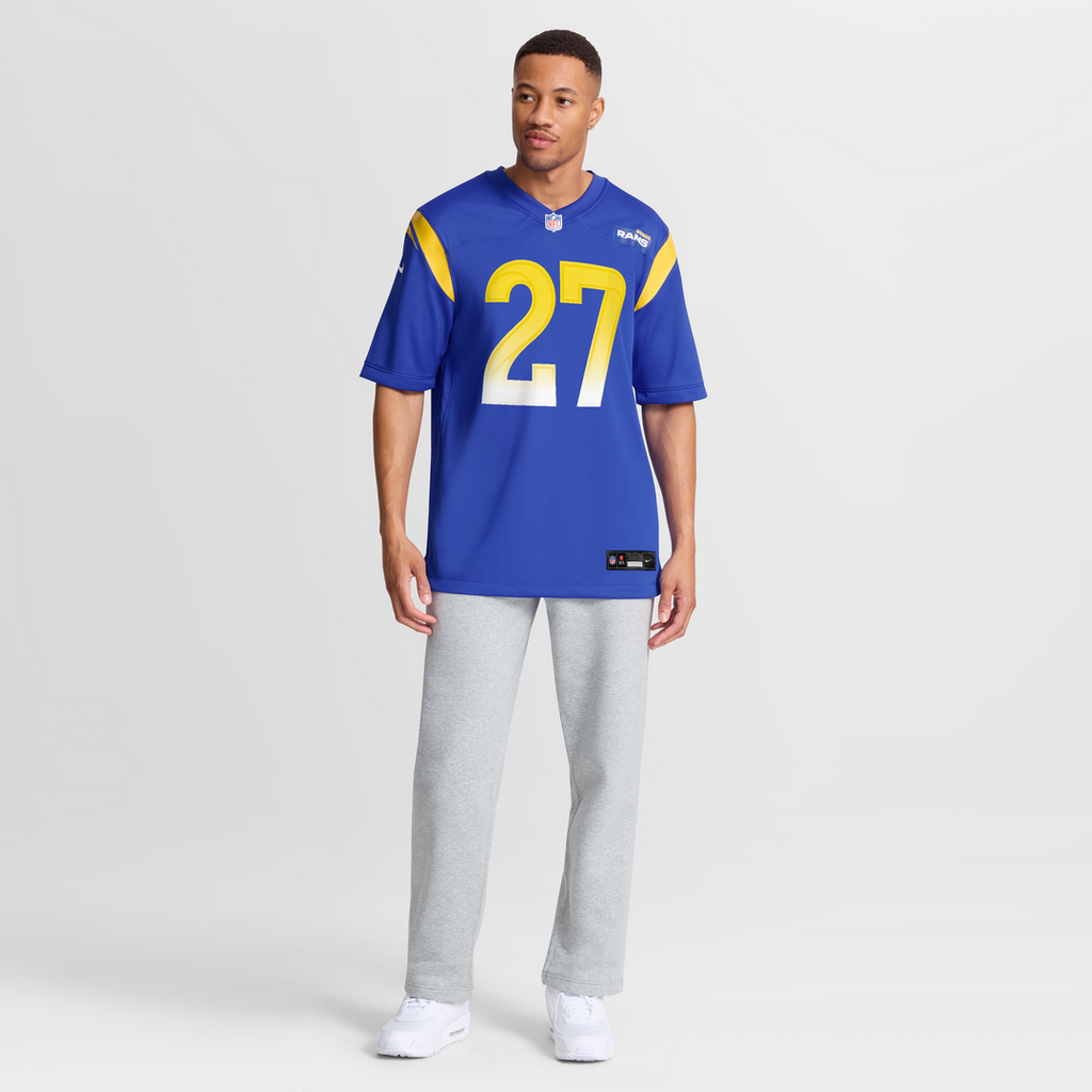 Jarquez Hunter Los Angeles Rams Nike Team Game Jersey -  Royal