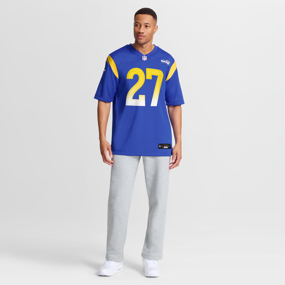 Jarquez Hunter Los Angeles Rams Nike Team Game Jersey -  Royal