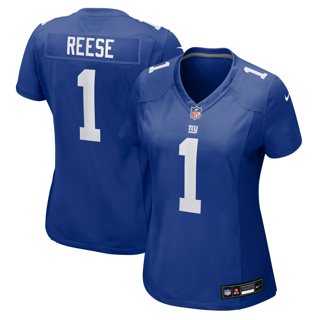 Arvell Reese New York Giants Nike Women's Game Jersey - Royal