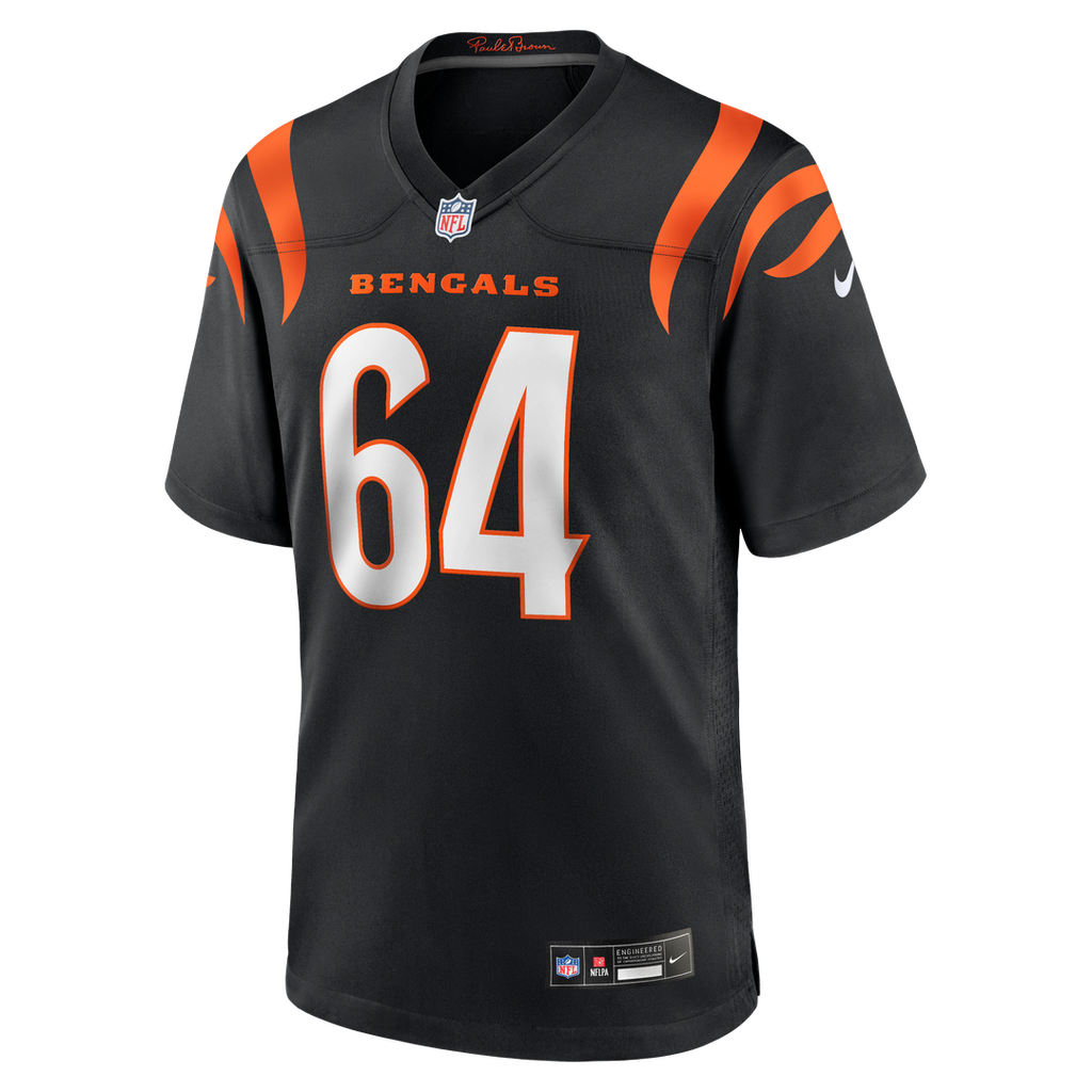 Ted Karras Cincinnati Bengals Nike Game Player Jersey - Black