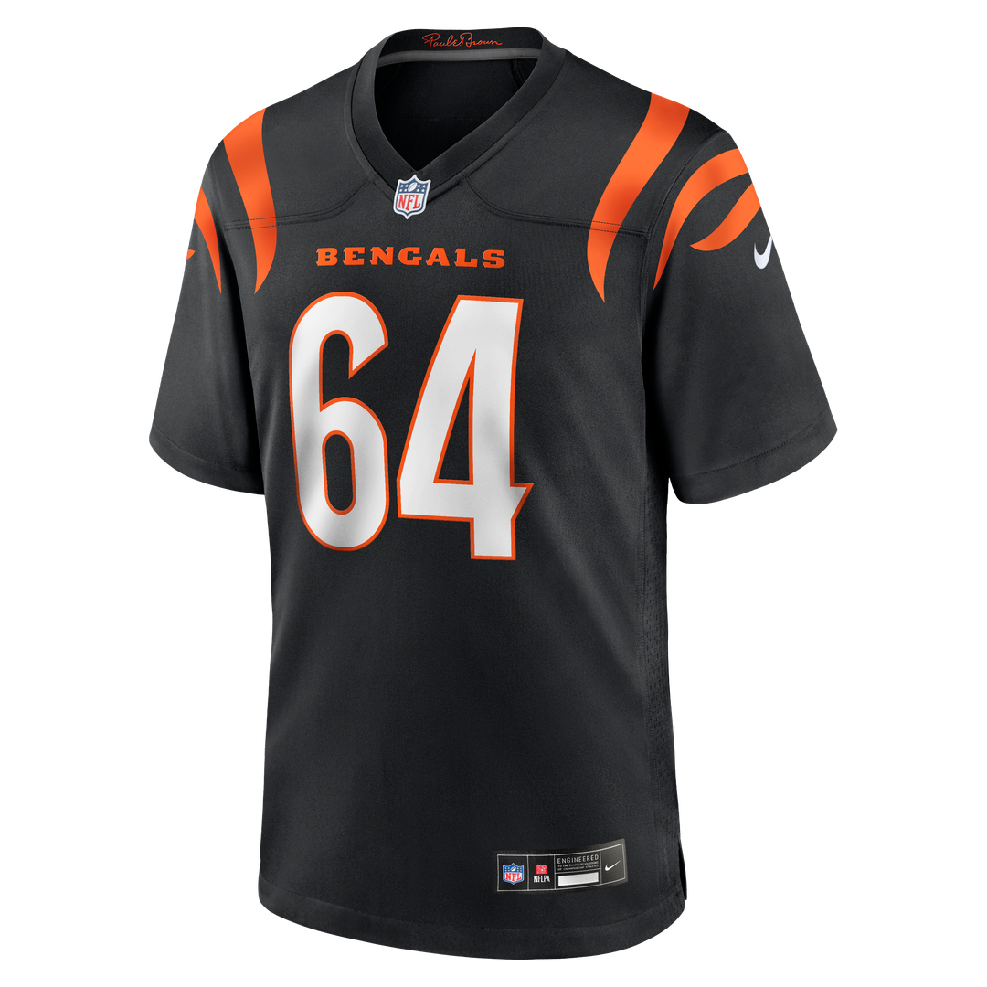 Ted Karras Cincinnati Bengals Nike Game Player Jersey - Black
