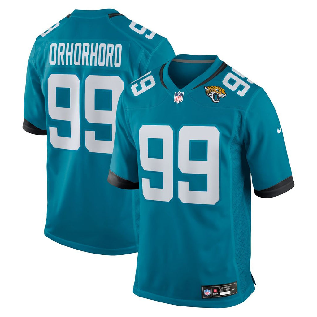 Ruke Orhorhoro Jacksonville Jaguars Nike Team Game Jersey -  Teal