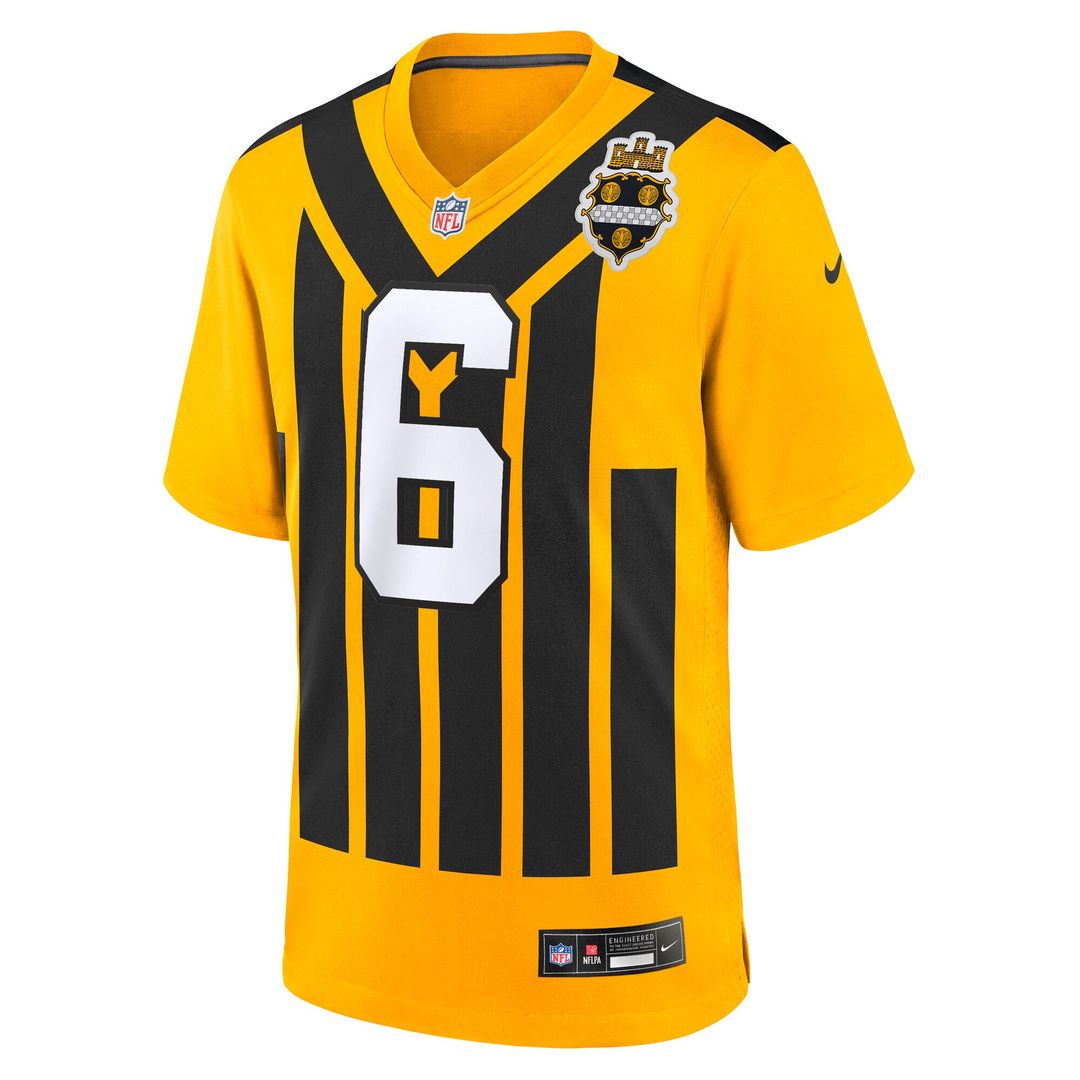 Patrick Queen Pittsburgh Steelers Nike Game Player Jersey - Black