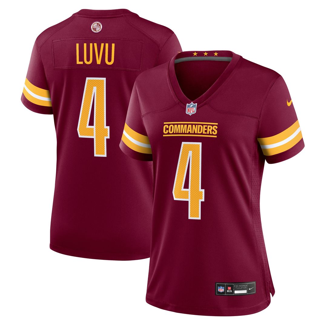 Frankie Luvu Washington Commanders Nike Women's Game Jersey -  White