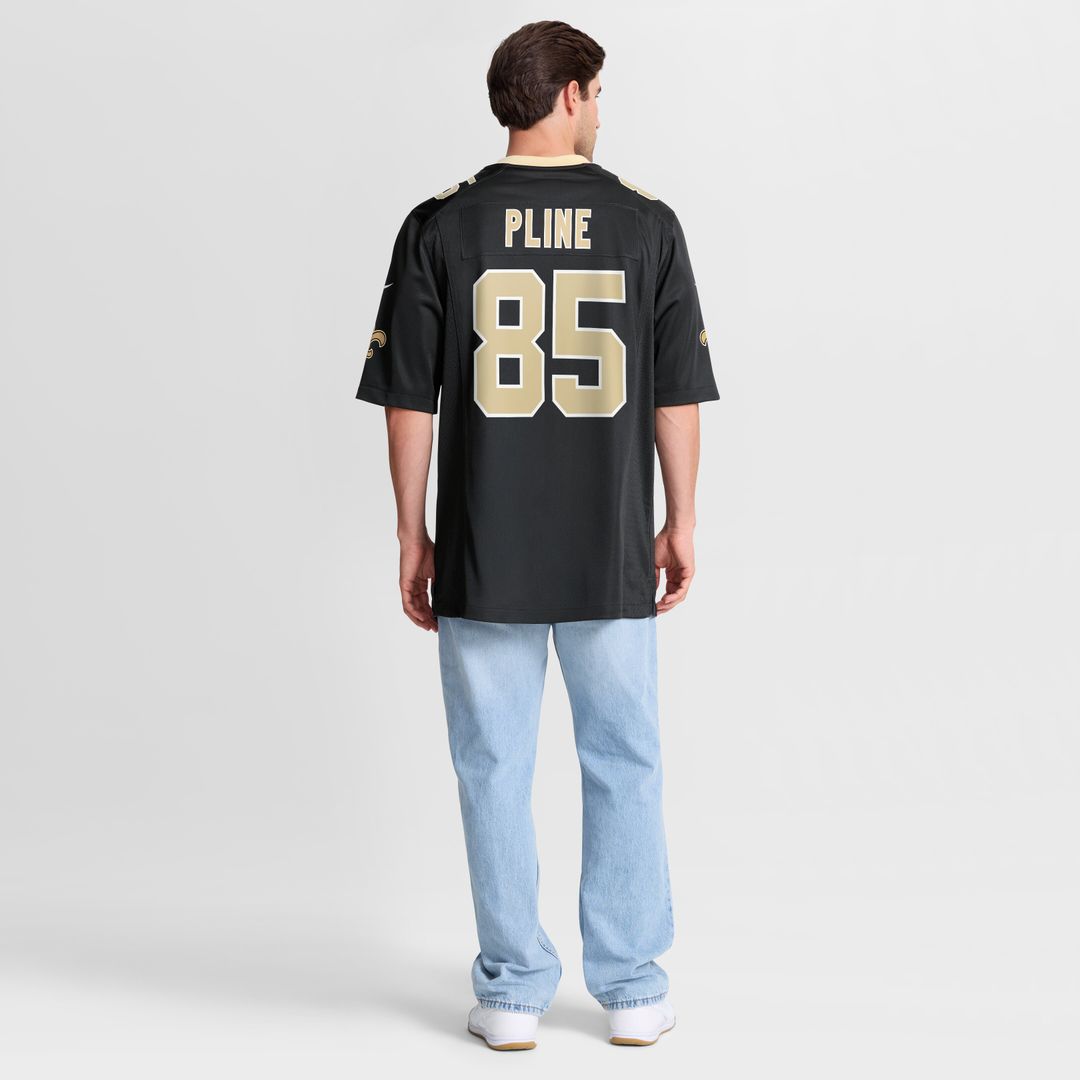 Mason Pline New Orleans Saints Nike Team Game Jersey -  Black