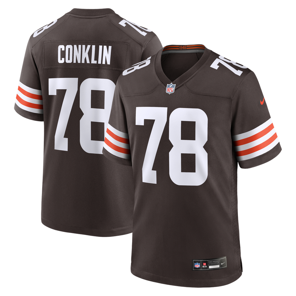 Jack Conklin Cleveland Browns Nike Game Player Jersey - Brown