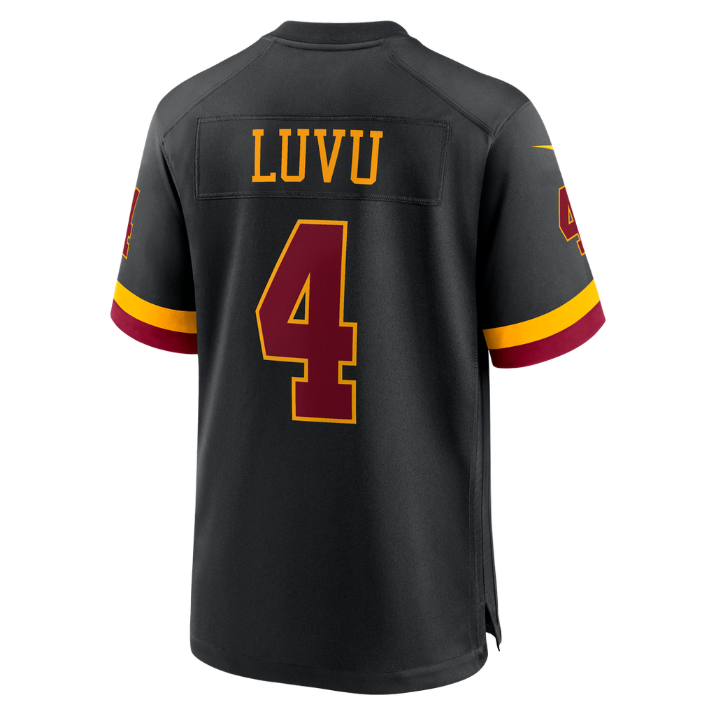 Frankie Luvu Washington Commanders Nike Hail Raiser Alternate Game Jersey - Black