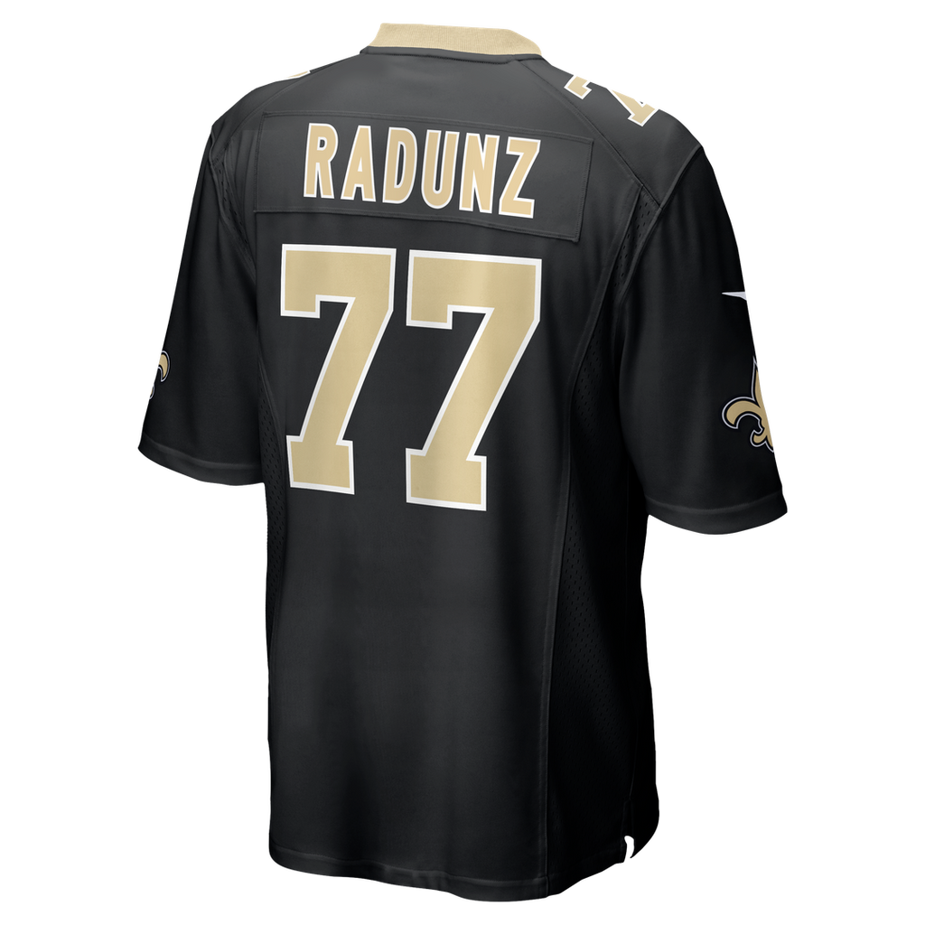 Dillon Radunz New Orleans Saints Nike Team Game Jersey -  Black