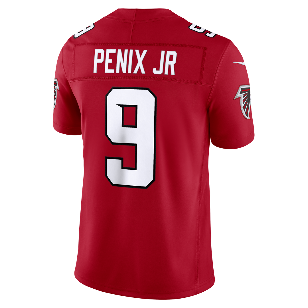 Michael Penix Jr. Atlanta Falcons Nike Vapor F.U.S.E. Stitched Limited Jersey - Red