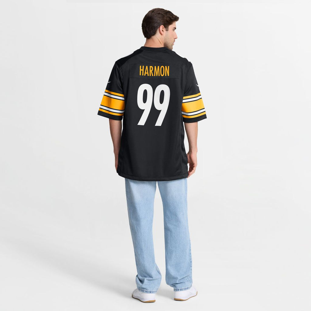 Derrick Harmon Pittsburgh Steelers Nike Game Player Jersey - Black