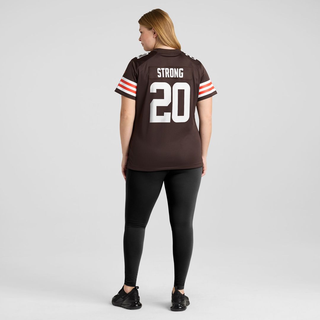 Pierre Strong Jr. Cleveland Browns Nike Women's Team Game Jersey -  Brown