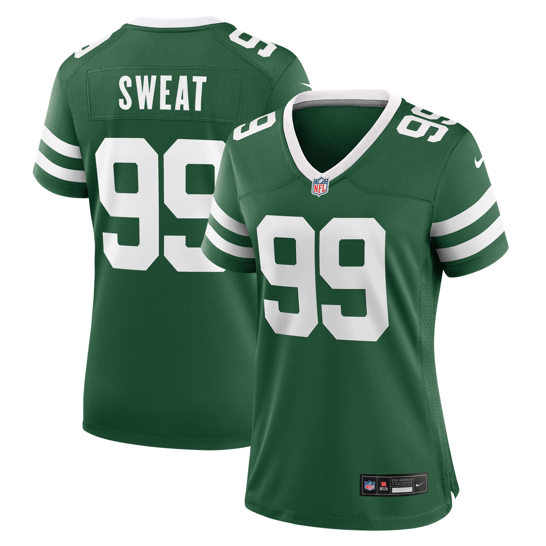 T'Vondre Sweat New York Jets Nike Women's Team Game Jersey - Legacy Green