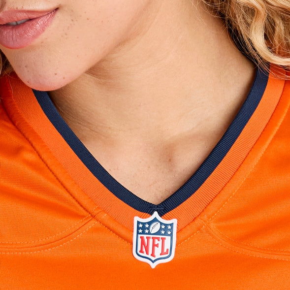 Bo Nix Denver Broncos Nike Women's Game Jersey -  Orange