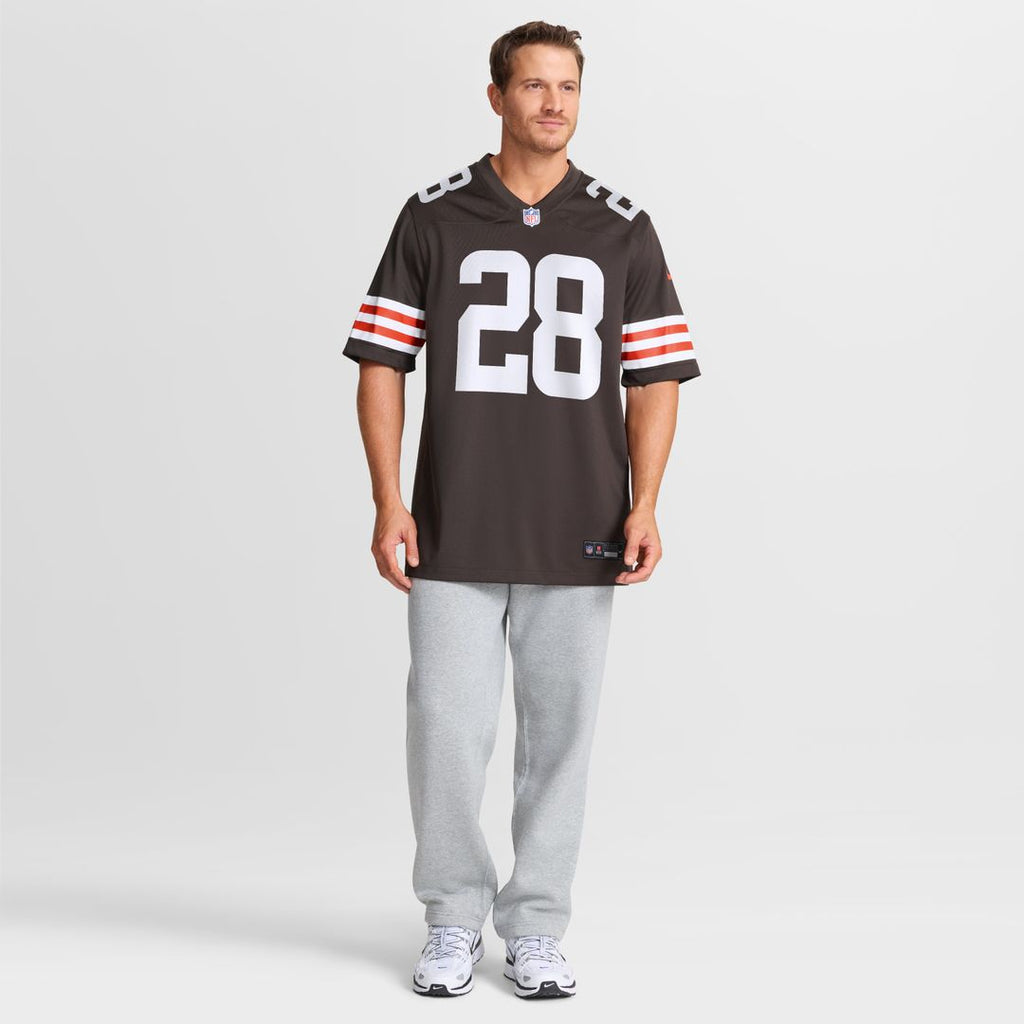 Tre Avery Cleveland Browns Nike Team Game Jersey -  Brown