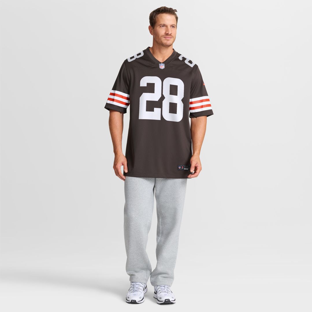 Tre Avery Cleveland Browns Nike Team Game Jersey -  Brown