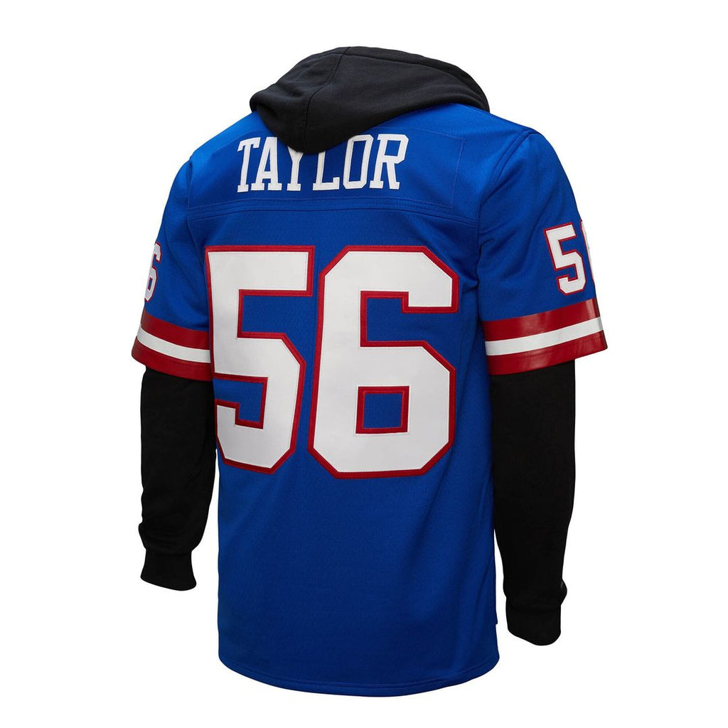 Lawrence Taylor New York Giants Mitchell & Ness Player Name & Number Hoodie Legacy Jersey - Royal