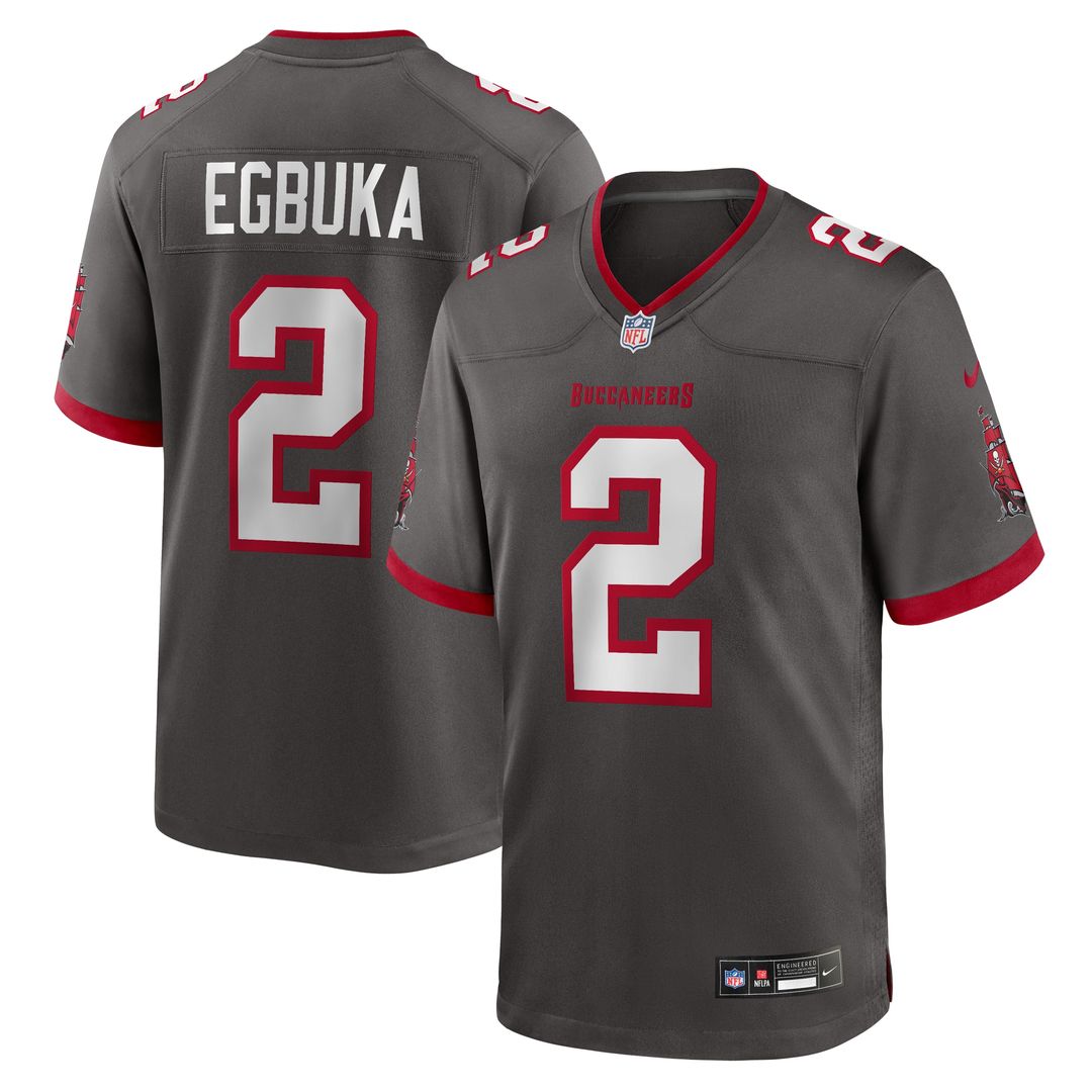 Emeka Egbuka  Tampa Bay Buccaneers Nike Alternate 2  Game Jersey -  Creamsicle