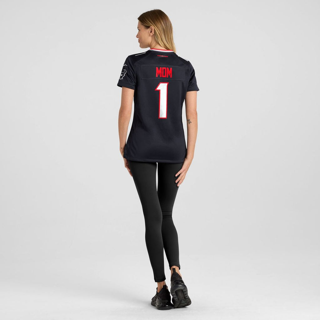 Houston Texans Nike Women's #1 Mom Game Jersey - Navy