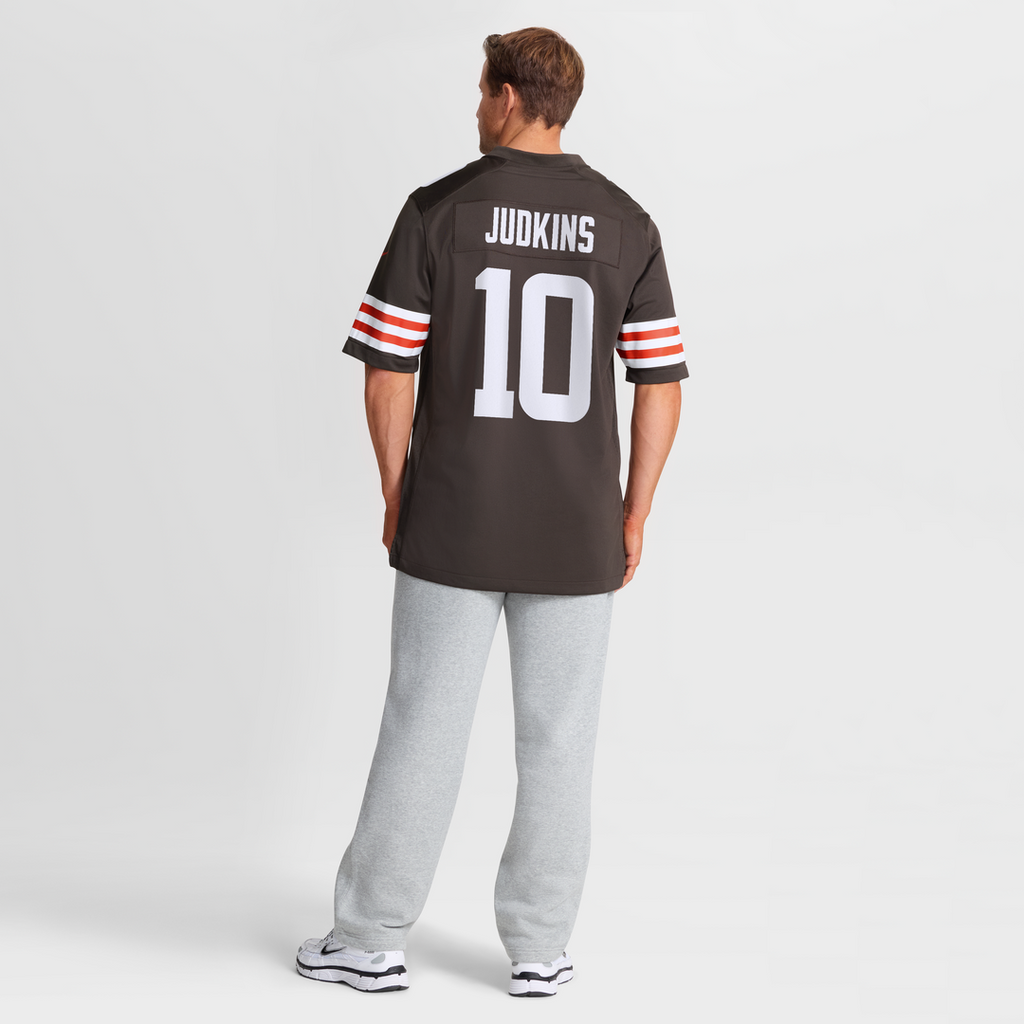 Quinshon Judkins Cleveland Browns Nike 2025 NFL Draft Game Jersey - Brown