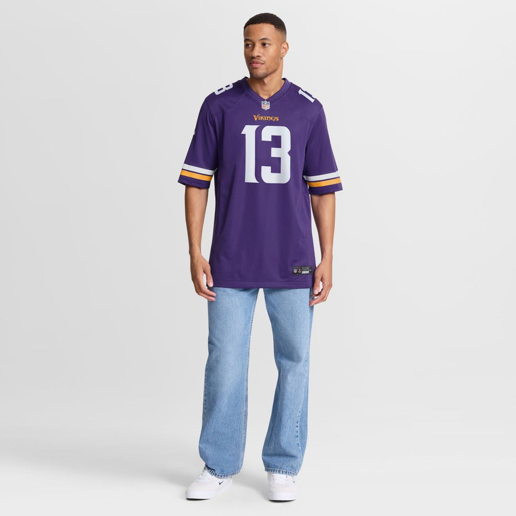 Tai Felton Minnesota Vikings Nike Team Game Jersey -  Purple