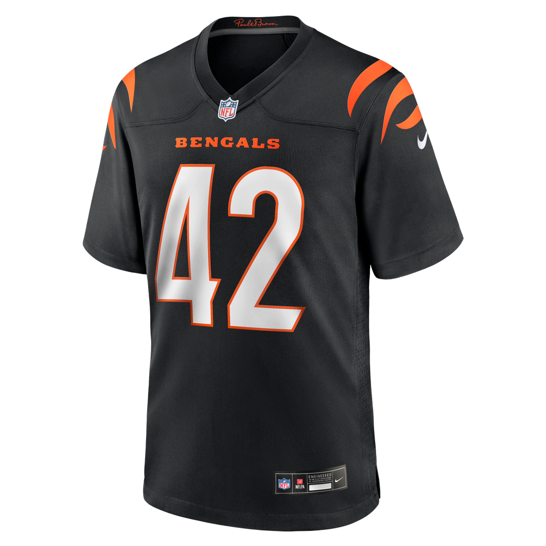 Oren Burks Cincinnati Bengals Nike Team Game Jersey -  Black