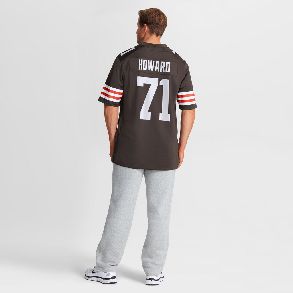 Tytus Howard Cleveland Browns Nike Team Game Jersey -  Brown