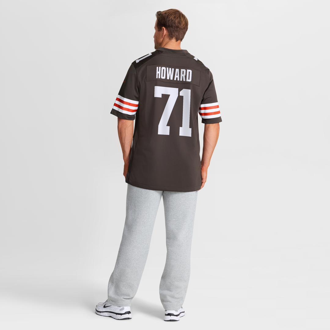 Tytus Howard Cleveland Browns Nike Team Game Jersey -  Brown