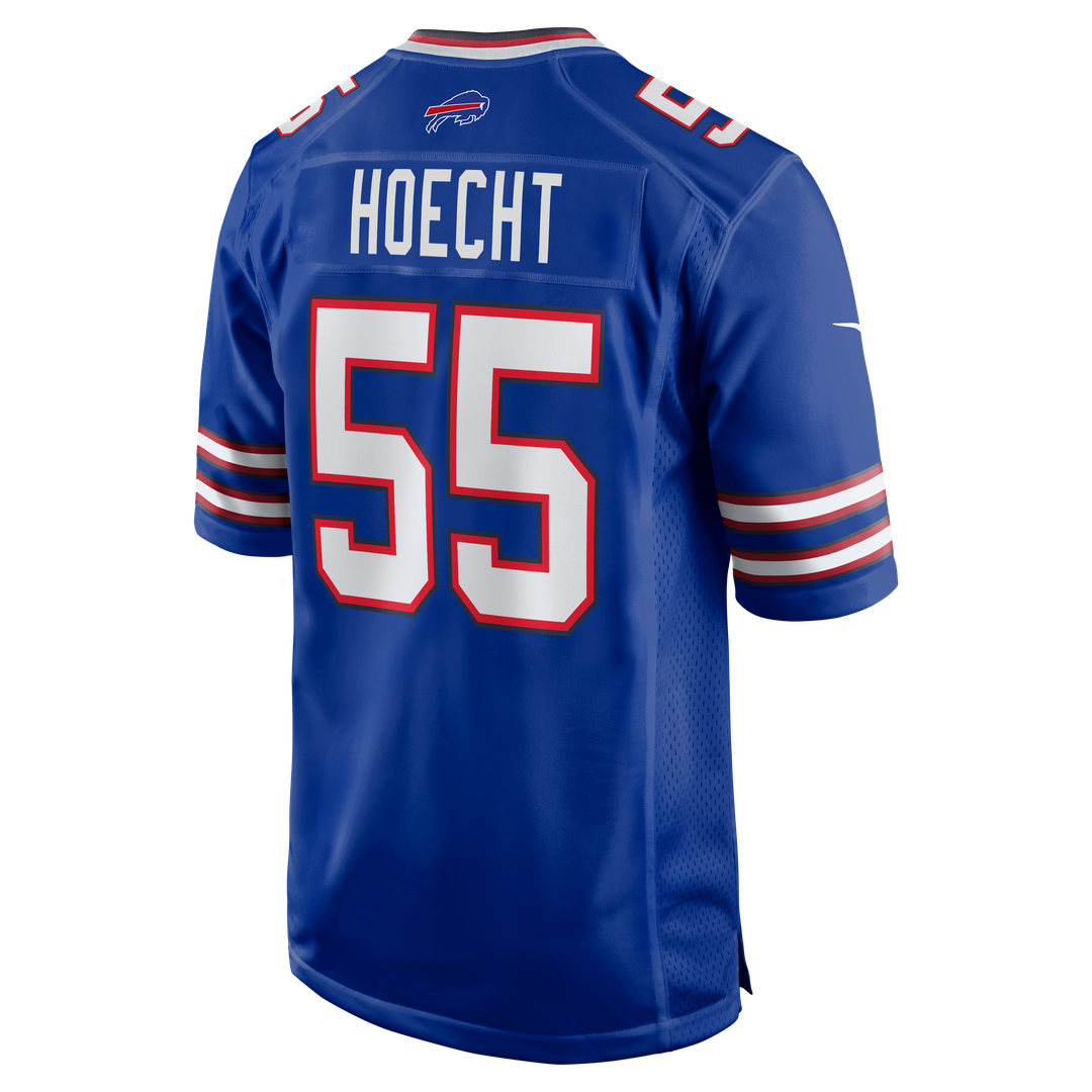 Michael Hoecht Buffalo Bills Nike Team Game Jersey -  Royal