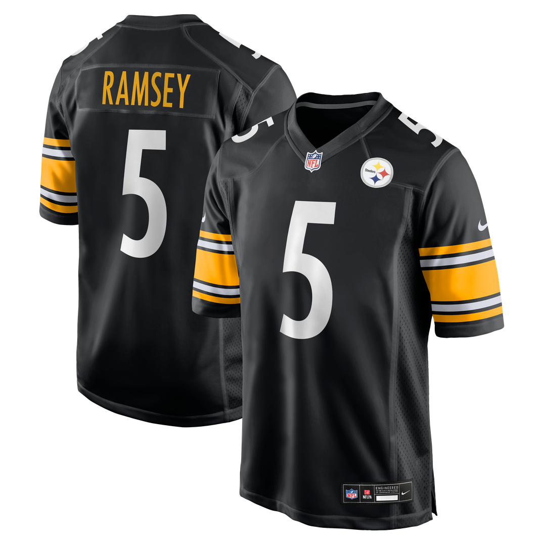 Jalen Ramsey Pittsburgh Steelers Nike Team Game Jersey -  Black