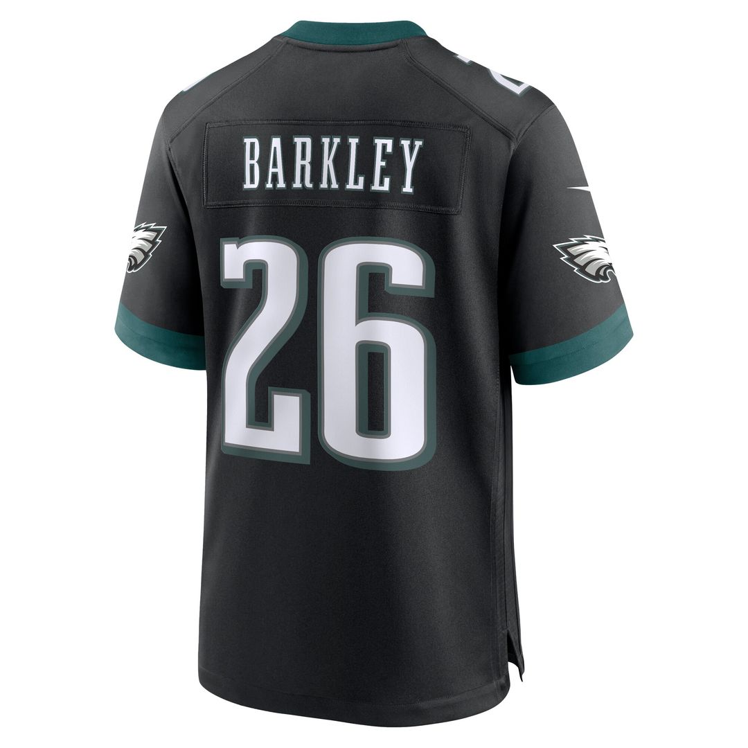 Saquon Barkley Philadelphia Eagles Nike Game Player Jersey - Midnight Green