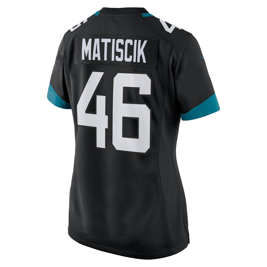 Ross Matiscik Jacksonville Jaguars Nike Women's Game Jersey - Teal